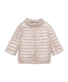Herno Zip-up Padded Jacket In Neutral