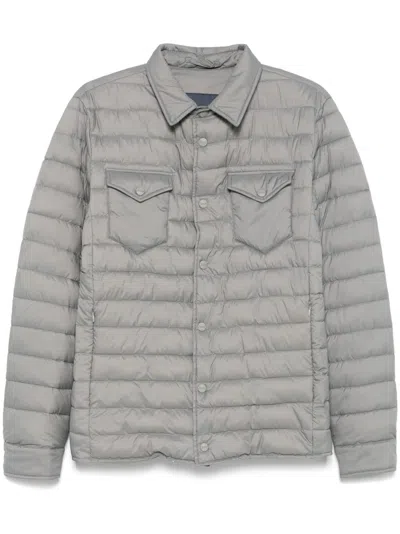HERNO HERNO'LA DENIM' QUILTED DOWN JACKET