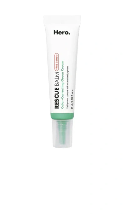 Hero Cosmetics Rescue Balm + Red Correct In Green