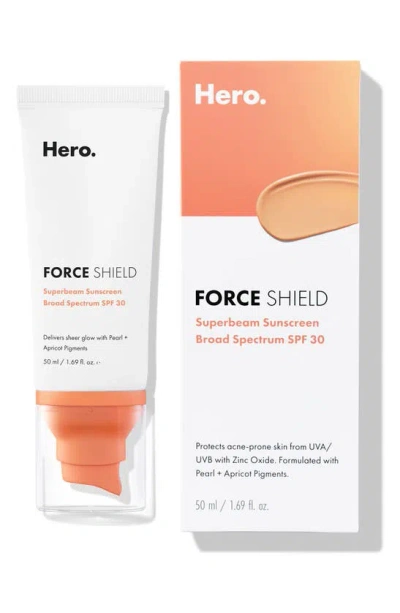 Hero Force Shield Superbeam Sunscreen Spf 30 In White