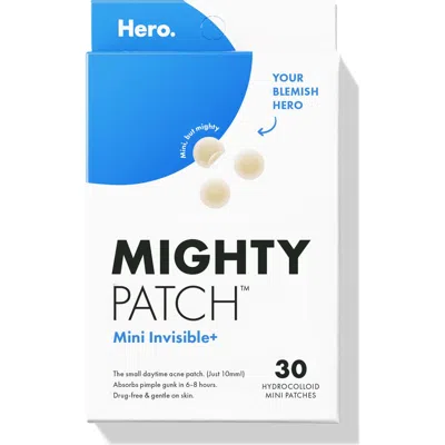 Hero Mighty Patch Mini Invisible+ Hydrocolloid Acne Patches In Blue