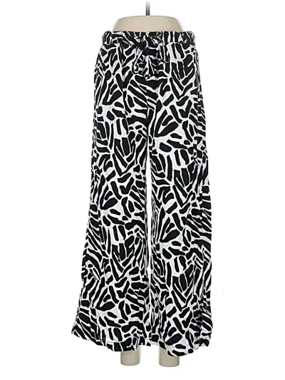 Pre-owned Heroes & Dreamers Linen Pants In Black