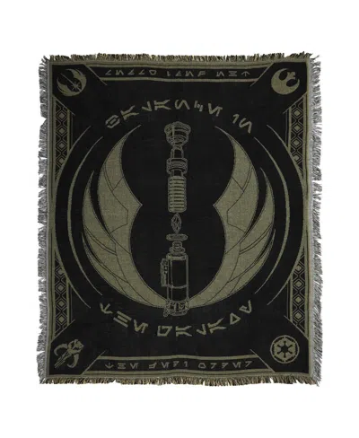 Heroes & Villains Star Wars 48'' X 60'' Throw Blanket In Black