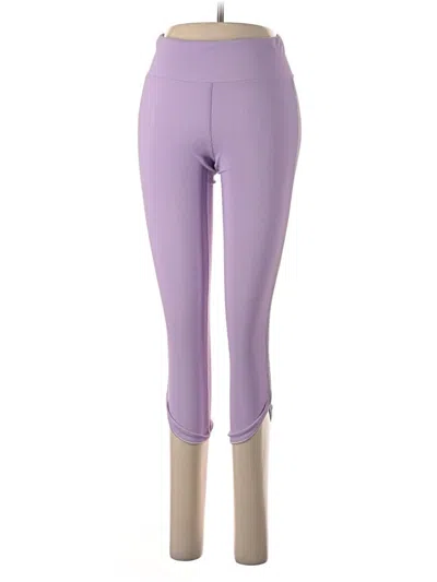 Pre-owned Heroine Sport Active Pants In Purple