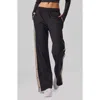 Heroine Sport Alba Wide Leg Sweatpants In Black