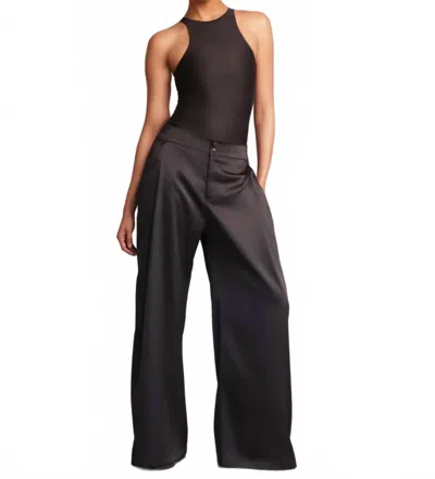 Heroine Sport Clair Wide-leg Pants In Black In Multi