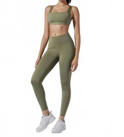 Heroine Sport High Support Vital Bra In Army In Green