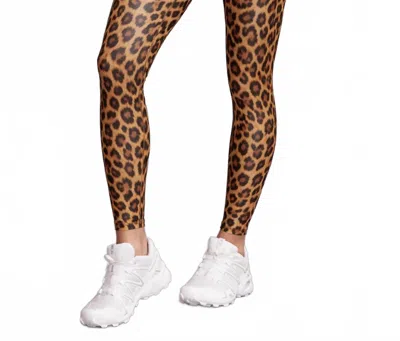 Heroine Sport High-performance Vital Legging In Cheetah In Brown