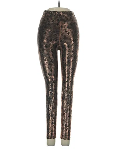 Pre-owned Heroine Sport Leggings In Brown