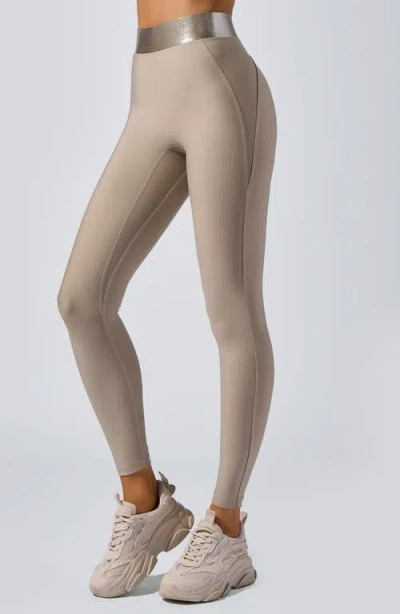 Heroine Sport Lina High Waist Leggings In Neutral