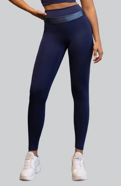 Heroine Sport Nova High Waist Leggings In Blue