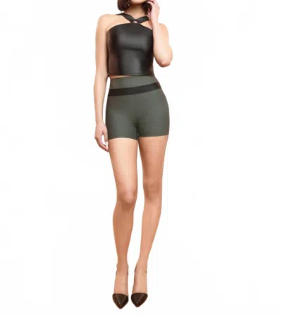 Heroine Sport Nova High-support Performance Shorts In Sage In Green
