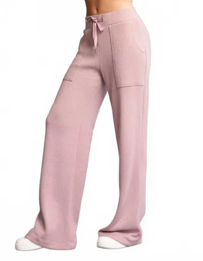 Heroine Sport Plush Lounge Pants In Vintage Rose In Pink