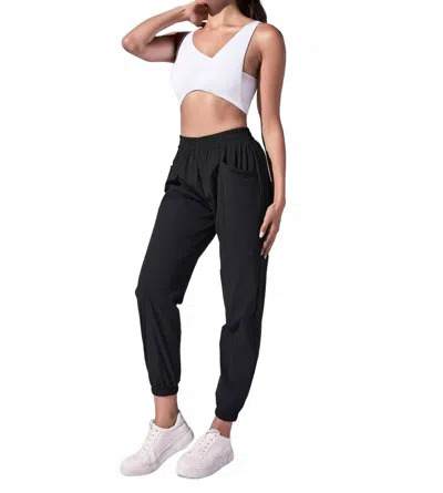 Heroine Sport Twisted Asymmetric Neck Top In White