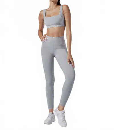 Heroine Sport Vital High Performance Leggings In Steel In Gray