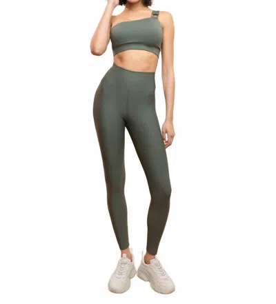 Heroine Sport Vital High-performance Compression Legging In Sage In Green