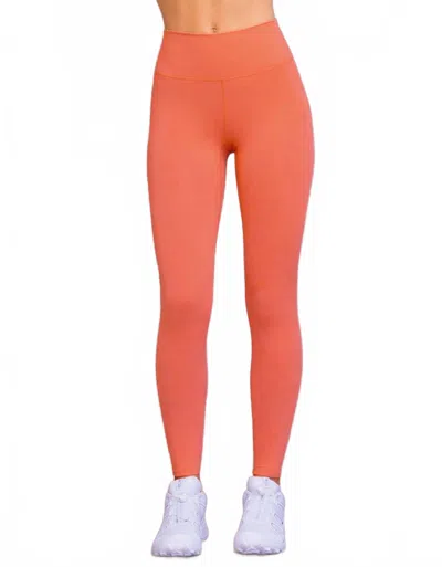 Heroine Sport Vital High-performance Legging In Coral In Orange
