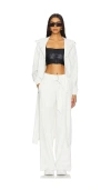 Heroine Sport X Mona Kattan Ava Coat In 화이트