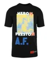 Heron Preston A. F. Authorized Oversized T-shirt In Black