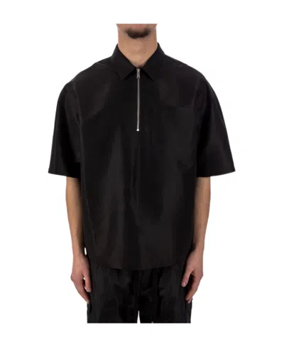 Heron Preston A Short Sleeved Shirt In Black