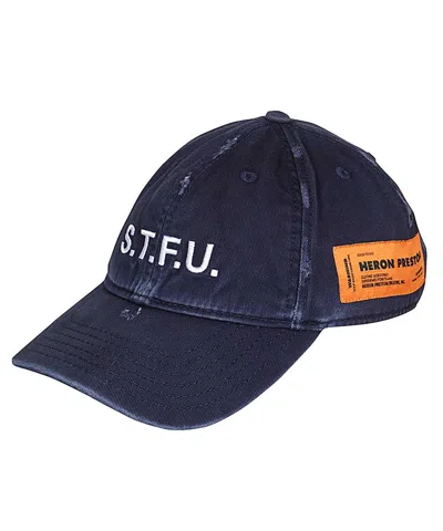 Heron Preston Baseball Cap In Blue