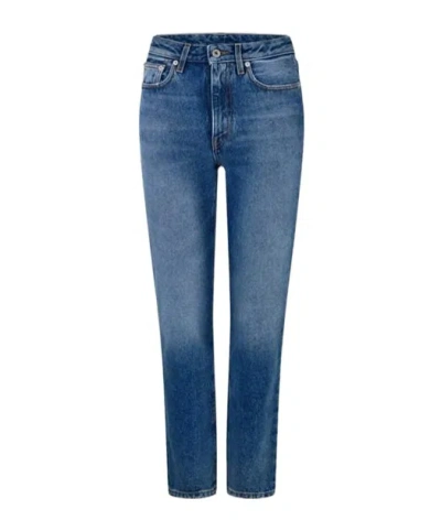 Heron Preston Belt Loop Jeans In Blue