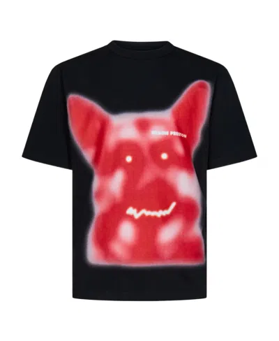 HERON PRESTON HERON PRESTON BEWARE OF DOG CREWNECK T-SHIRT