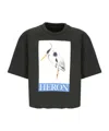 Heron Preston Bird-motif Logo-print T-shirt In Black