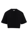 Heron Preston Black Crop Top In Black