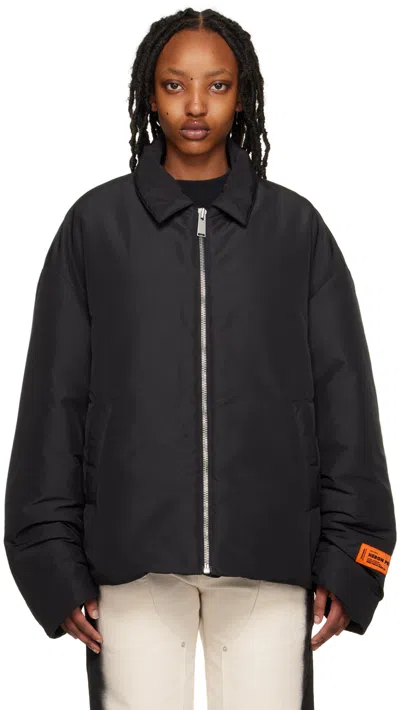 Heron Preston Black Ex-ray Jacket In Black No