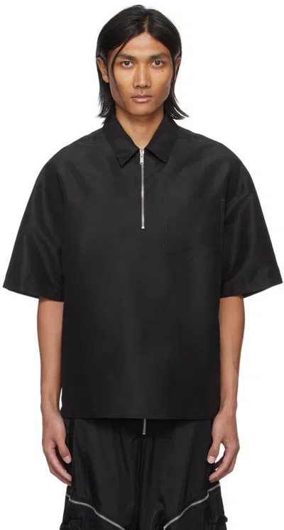 Heron Preston Black Ex-ray Polo