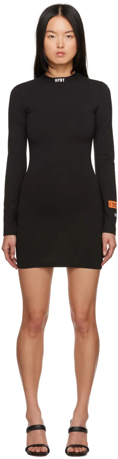 Heron Preston Eron Hpny Cl Dres Ld99 In Black White