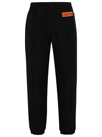 Heron Preston Man Black Polyester Pants