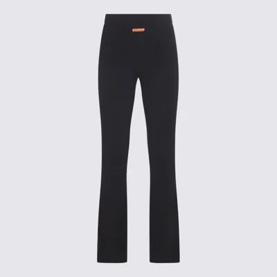 Heron Preston Black Stretch Viscose Blend Pants