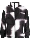Heron Preston Black & White Ex-ray Jacket In White