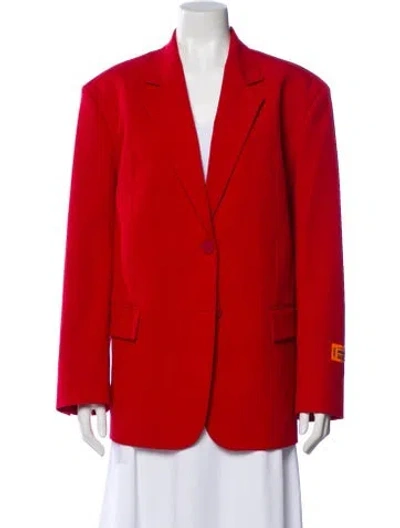 Pre-owned Heron Preston Blazer In Red