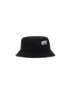Heron Preston Hpny Nylon Bucket Hat In Black/white