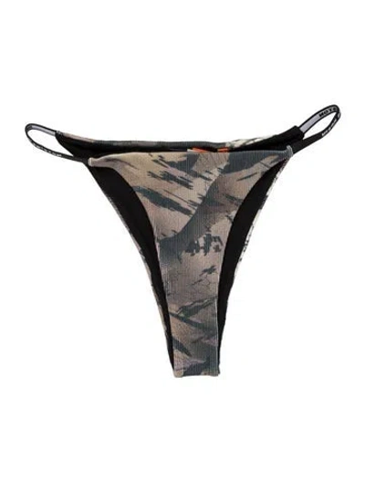 Pre-owned Heron Preston Camouflage Print Bottoms W/ Tags In Multicolor