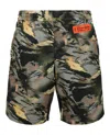 HERON PRESTON CAMOUFLAGE TRACK SHORTS