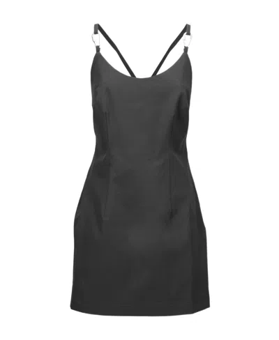 Heron Preston Carabiner Mini Dress In Black