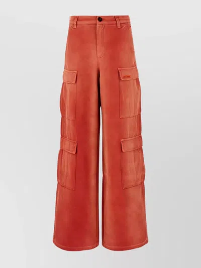 HERON PRESTON CARGO PANT IN PURE COTTON WITH DRAWSTRING