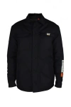 Heron Preston Coach Jacket In Black