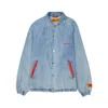 HERON PRESTON COTTON DENIM SHIRT