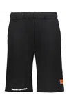 Heron Preston Cotton Shorts In Black