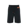 Heron Preston Logo-patch Drawstring Swim Shorts In Black