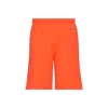 Heron Preston Recycled Cotton Track Shorts In Orange