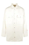 Heron Preston Cotton Workwear Button-up Shirt In White