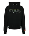 Heron Preston Ctnmb Strass Logo Hoodie In Black