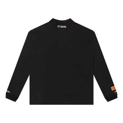 Heron Preston Ctnmb Long-sleeve Turtleneck T-shirt 'black'