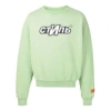 Heron Preston Ctnmb Sport Crewneck Sweatshirt 'green White'